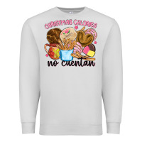 Dove Grey christmas calories no cuentan Premium Sweatshirt - MaliasSmallBusiness