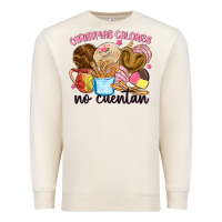 Sandshell christmas calories no cuentan Premium Sweatshirt - MaliasSmallBusiness