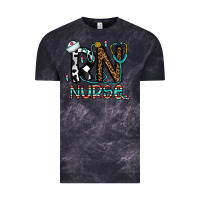 Cloud Black rn nurse Vintage Tee - CowhideDigitalArt