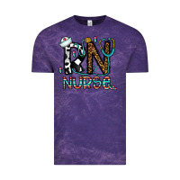 Cloud Purple rn nurse Vintage Tee - CowhideDigitalArt
