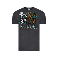 Vintage Black rn nurse Vintage Tee - CowhideDigitalArt