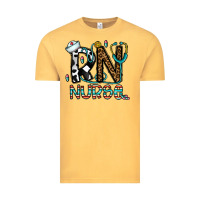 Vintage Mustard rn nurse Vintage Tee - CowhideDigitalArt