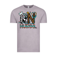 Vintage Zinc rn nurse Vintage Tee - CowhideDigitalArt