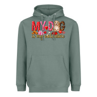 Sage my dog is my valentine Heavyweight Hoodie - NancyCooperArtShop