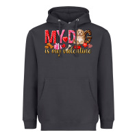 Smoke my dog is my valentine Heavyweight Hoodie - NancyCooperArtShop