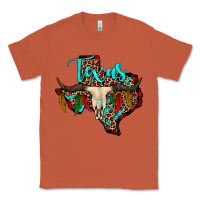 Copper bullskull texas map Classic Tee - JahusDesignShop