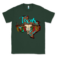 Sports Green bullskull texas map Classic Tee - JahusDesignShop