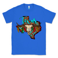 True Royal bullskull texas map Classic Tee - JahusDesignShop