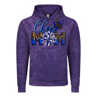 Cloud Purple Cheer mom Vintage Hoodie - Zillion Design Studio