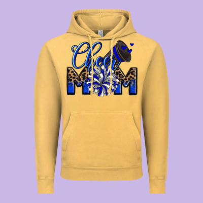 Cheer Mom Vintage Hoodie Designed By Zillion Design Studio
