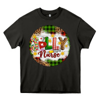 Asphalt Christmas Jolly Nurse Heavy Core Tee - Artiststas