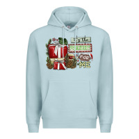 Blue Mist It's The Present For Me Premium Hoodie - SublimationCraftShop