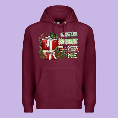 It's The Present For Me Premium Hoodie Designed By Sublimationcraftshop