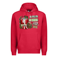Cardinal It's The Present For Me Premium Hoodie - SublimationCraftShop