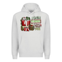 Dove Grey It's The Present For Me Premium Hoodie - SublimationCraftShop