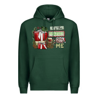 Sports Green It's The Present For Me Premium Hoodie - SublimationCraftShop