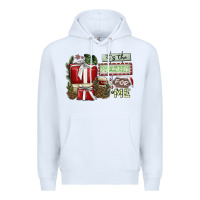 White It's The Present For Me Premium Hoodie - SublimationCraftShop