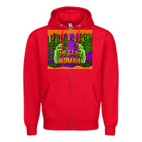 Red witchy woman halloween tumbler Zipper Hoodie - Jasminsmagicworld