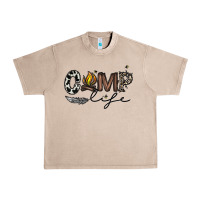 French Oak camp life Urban Heavy Tee - CowhideDigitalArt