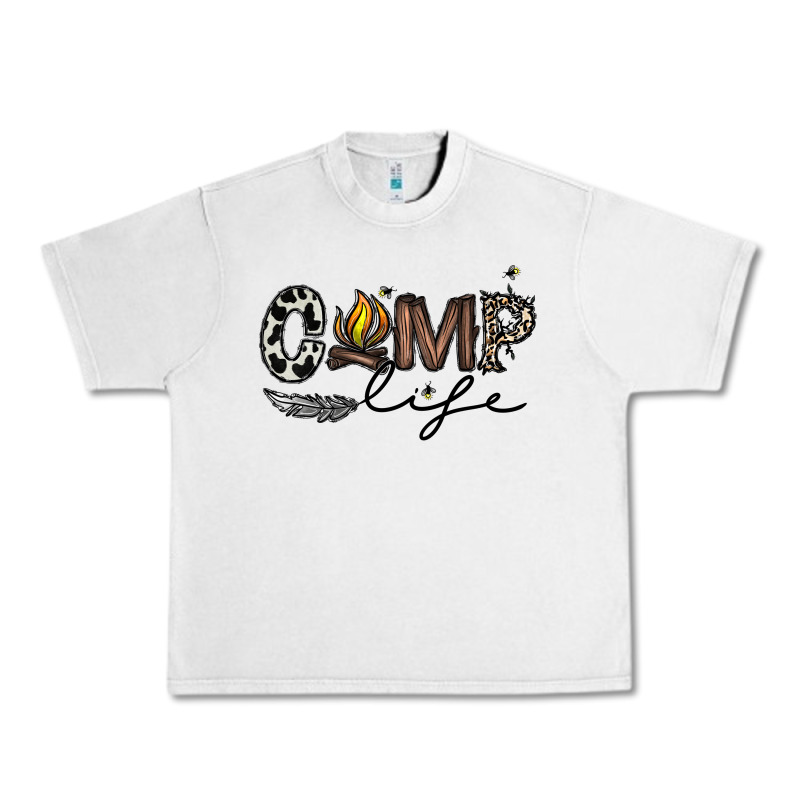 Camp Life Urban Heavy Tee by CowhideDigitalArt | Teevron
