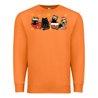 Carrot christmas cats Premium Sweatshirt - MaliasSmallBusiness