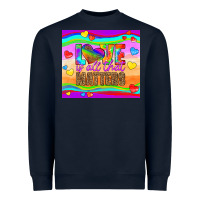 Navy love is all that matters Heavyweight Sweatshirt - HRA Design Shop
