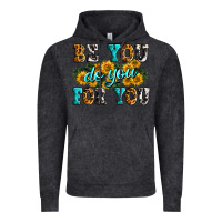 Vintage Black be you do you for you Vintage Hoodie - Zillion Design Studio