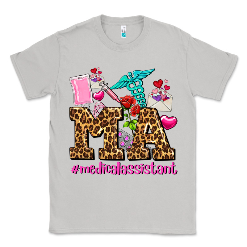 Valentines Day M A Medical Assistant Classic Tee by AdoDesignShop | Teevron