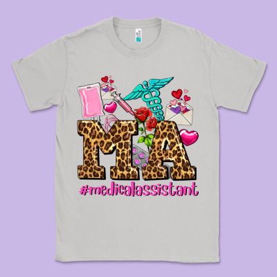 Valentines Day M A Medical Assistant Classic Tee Designed By Adodesignshop