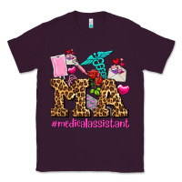 Plum valentines day m a medical assistant Classic Tee - AdoDesignShop