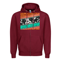 Burgundy western turquoise gemstone cowhide  leather tumbler Zipper Hoodie - Jasminsmagicworld