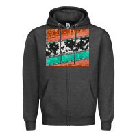 Charcoal Heather western turquoise gemstone cowhide  leather tumbler Zipper Hoodie - Jasminsmagicworld