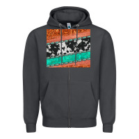 Smoke western turquoise gemstone cowhide  leather tumbler Zipper Hoodie - Jasminsmagicworld