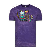 Cloud Purple Rn Vintage Tee - CowhideDigitalArt