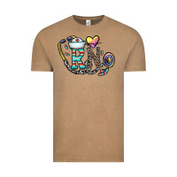 Vintage Coffee Rn Vintage Tee - CowhideDigitalArt