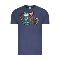 Vintage Denim Rn Vintage Tee - CowhideDigitalArt