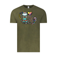 Vintage Olive Rn Vintage Tee - CowhideDigitalArt