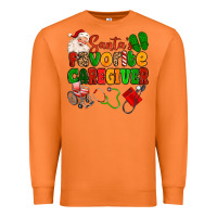 Carrot santas favorite caregiver Premium Sweatshirt - MaliasSmallBusiness
