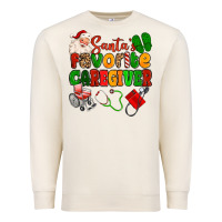Sandshell santas favorite caregiver Premium Sweatshirt - MaliasSmallBusiness