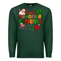 Sports Green santas favorite caregiver Premium Sweatshirt - MaliasSmallBusiness