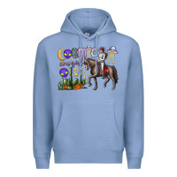 Colony Blue cosmic cowgirl Premium Hoodie - SublimationCraftShop