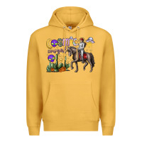 Mustard cosmic cowgirl Premium Hoodie - SublimationCraftShop