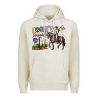 Oatmeal Heather cosmic cowgirl Premium Hoodie - SublimationCraftShop