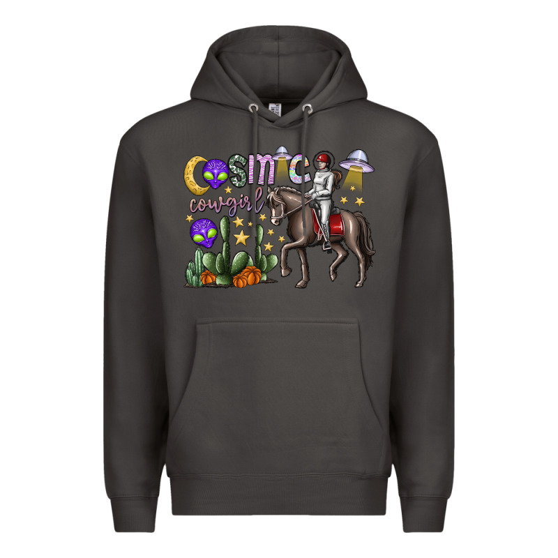 Cosmic Cowgirl Premium Hoodie by SublimationCraftShop | Teevron