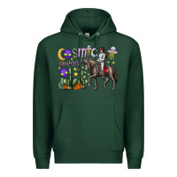 Sports Green cosmic cowgirl Premium Hoodie - SublimationCraftShop
