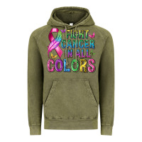 Vintage Olive fight cancer in all colors Vintage Hoodie - texasbilliewilder