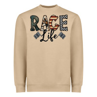 Mushroom race life Heavyweight Sweatshirt - CowhideDigitalArt