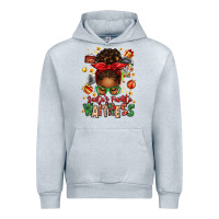 Heather Grey santa's favorite waitress messy bun Urban Hoodie - texasbilliewilder