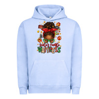 Pigment Grape Ice santa's favorite waitress messy bun Urban Hoodie - texasbilliewilder