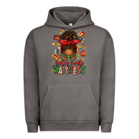 Pigment Tornado santa's favorite waitress messy bun Urban Hoodie - texasbilliewilder